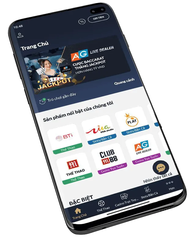 Giao diện thân thiện và dễ sử dụng của ứng dụng 2233win